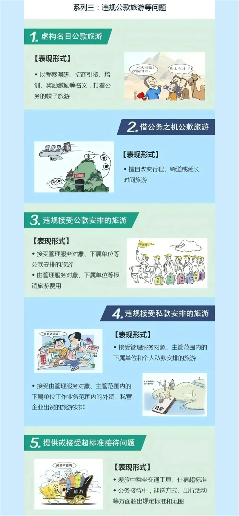 一图读懂中央八项规定精神7