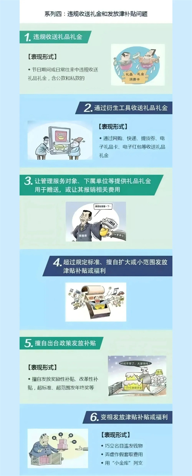 一图读懂中央八项规定精神8