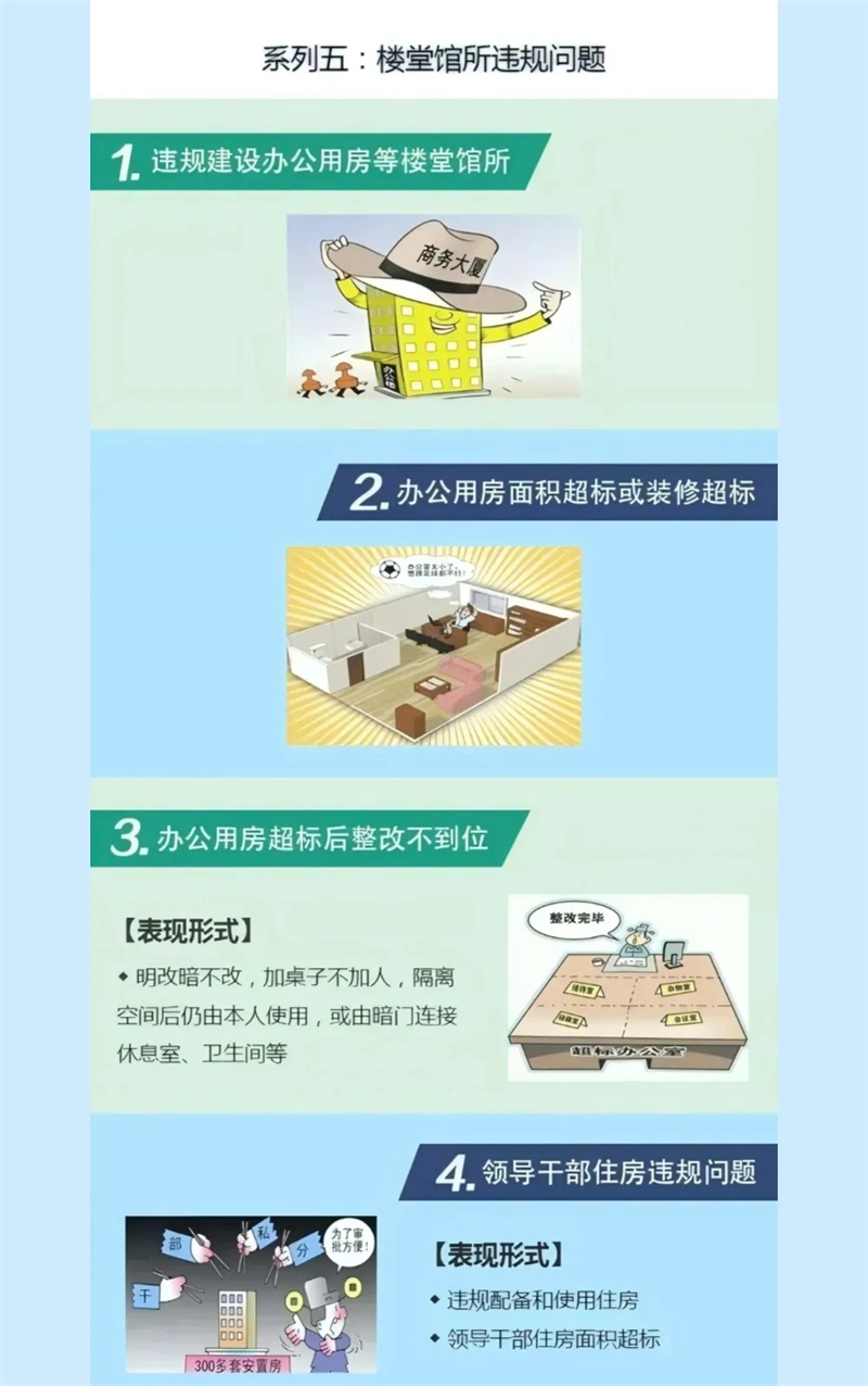 一图读懂中央八项规定精神9