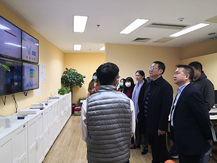 四川文投集团考察人大科技园